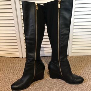 Michael Kors Tall Wedge Boots